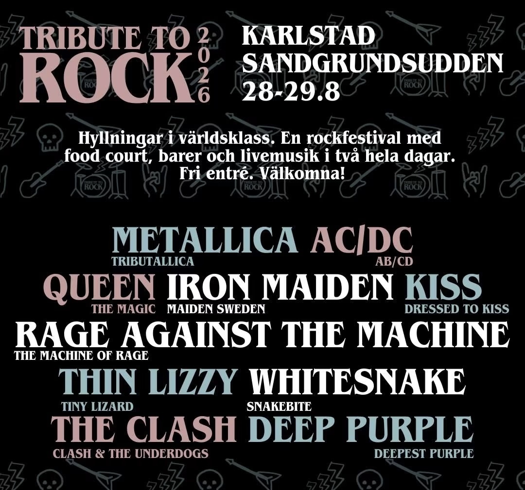 Tribute to rock - Maiden Sweden